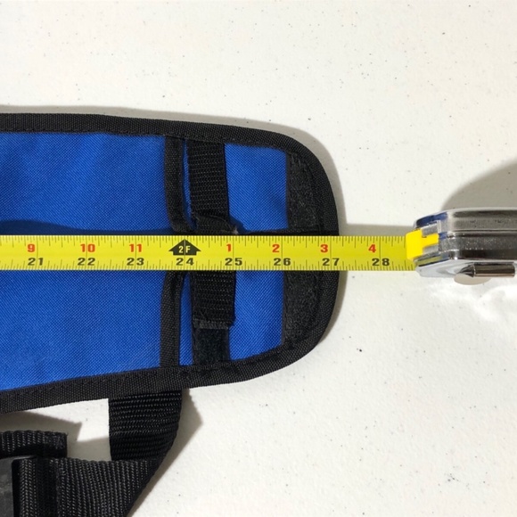 Monark Skateboard Supply 27 x 8 in Carrying Travel Bag Backpack Handbag Blue VGC - Picture 4 of 7